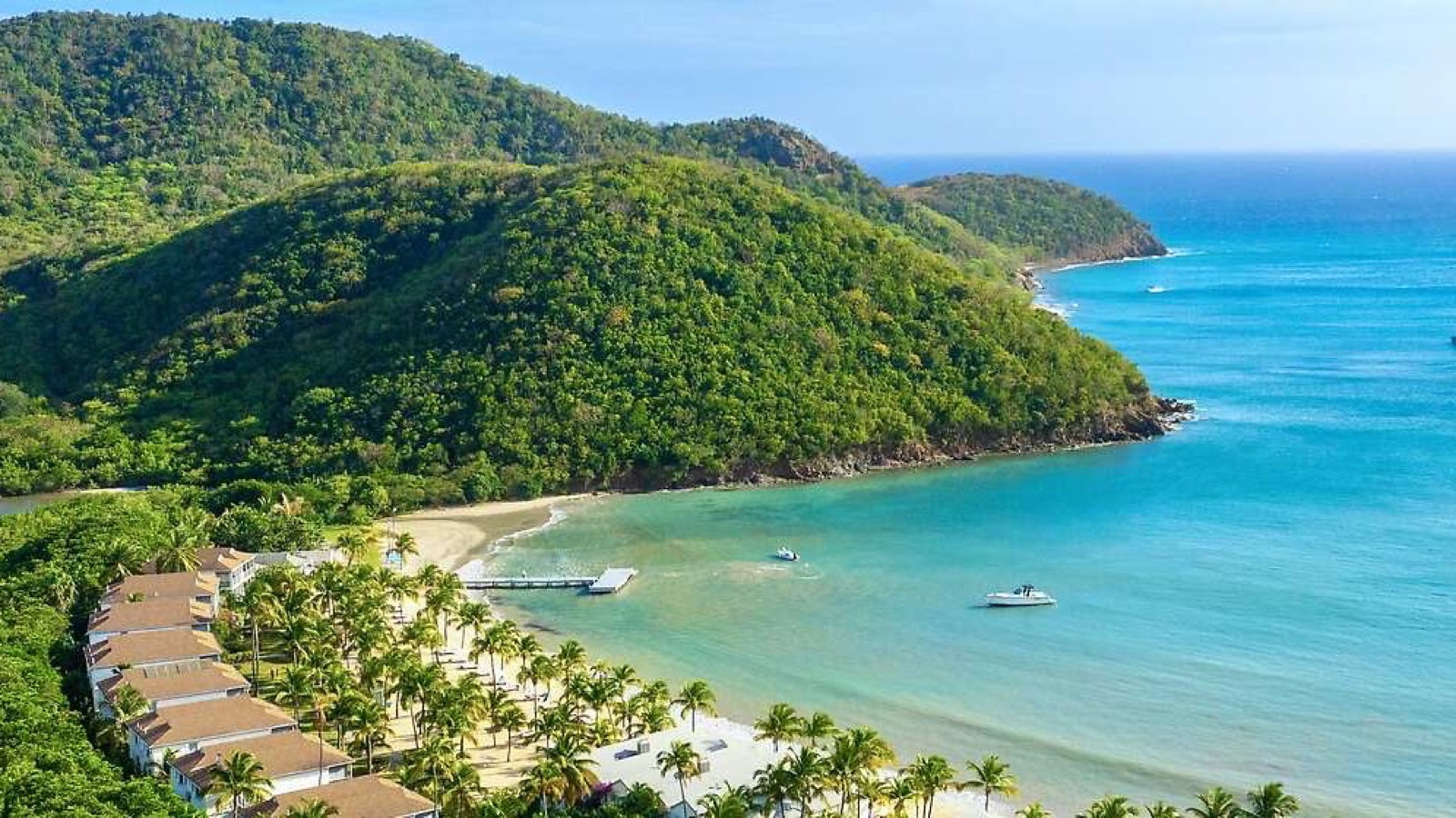 LHW hotel scene on Amex Travel (Carlisle Bay and related, from the Amex Travel brand page)